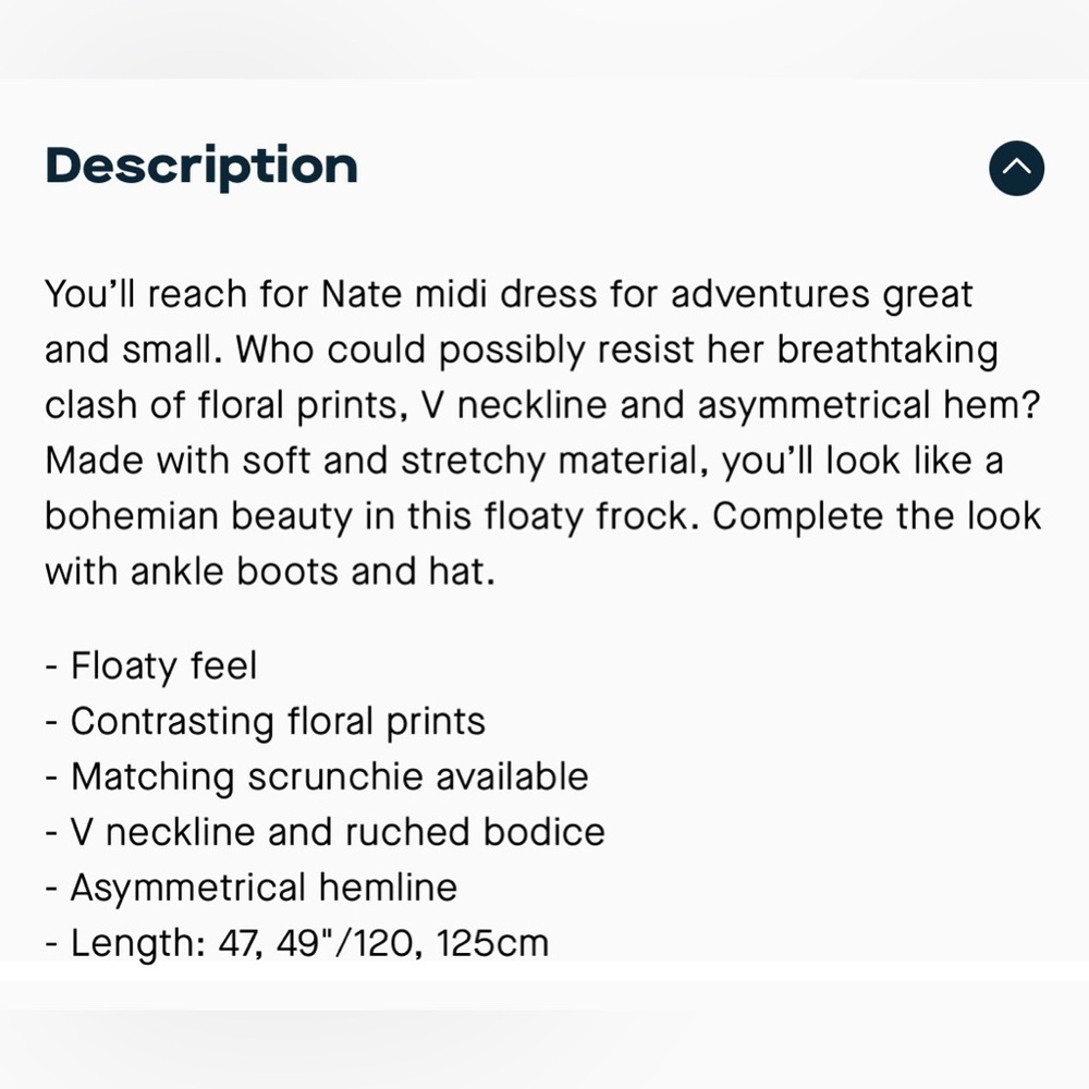 FatFace Multicolor Nate Craft Floral Print Puff Sleeve V-neck Midi Dress Size 12 - Picture 2 of 10